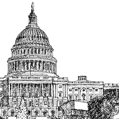 U.S. Capitol Building drawing